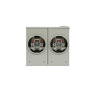 Meter Socket 400A Main Right OH in 2x200A H42RH